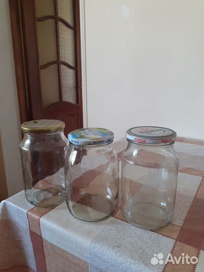 Банки стеклянные бу