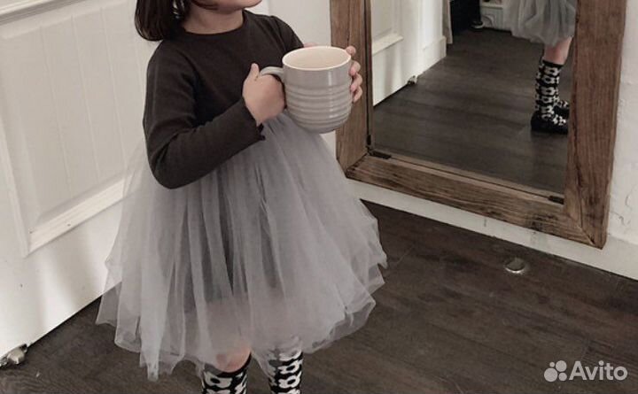 Пышное платье для девочки