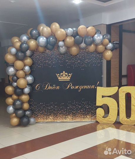 Банер на день рождения