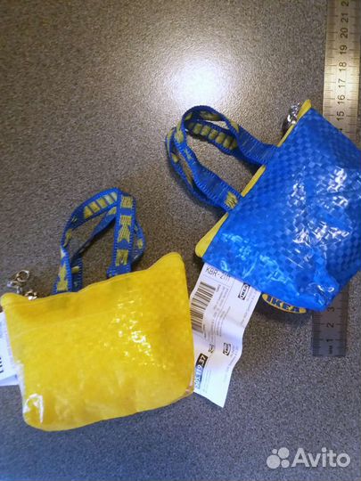 Брелок сумочка ключница Икеа IKEA Кнёлиг