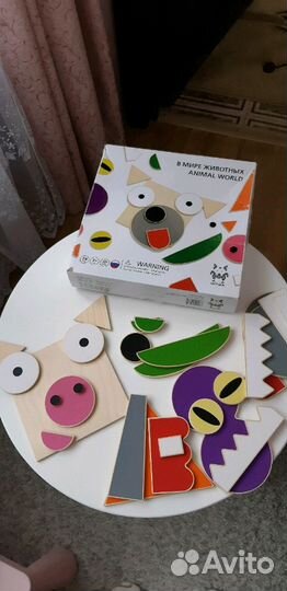 Деревянная игрушка конструктор от Шуши