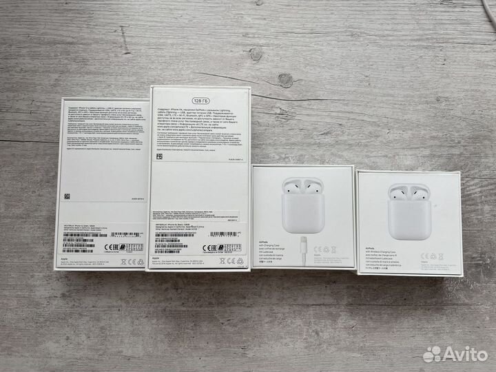 Коробки для iPhone 12/xr airpods 1/2