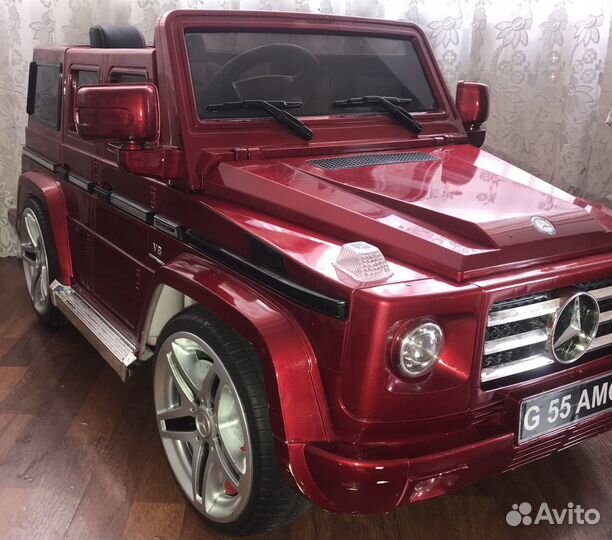 Электромобиль мерседес двухместный