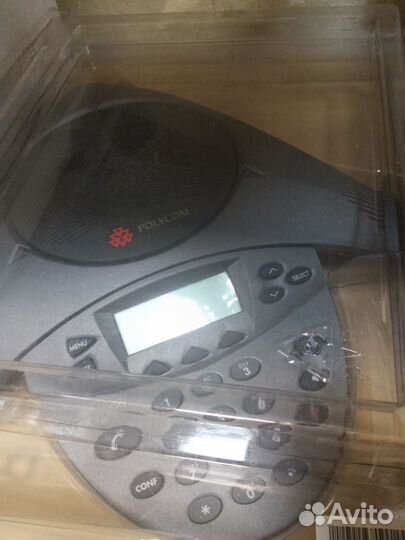 Телефон и микрофоны Polycom SoundStation VTX1000