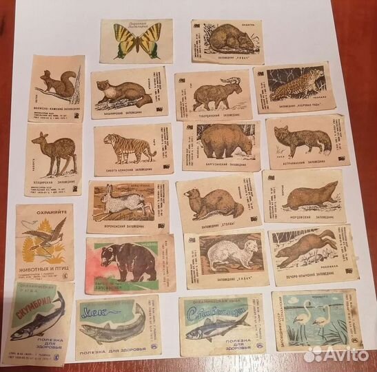 Спичечные этикетки СССР и чсср