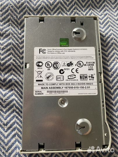 Коммутатор 3com OfficeConnect 5 port Gigabit