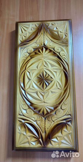 Нарды резные ручной работы