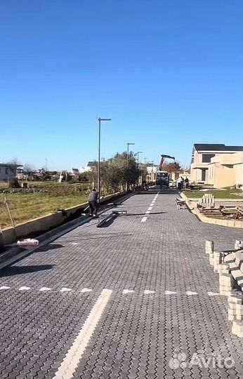 Брусчатка тротуарная плитка