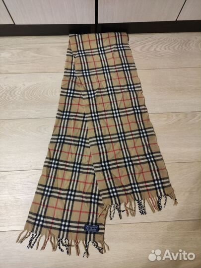 Шарф burberrys оригинал овечья шерсть