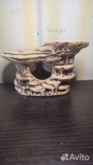 Декоративный берег для аквариума