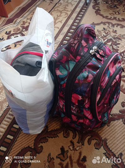 Рюкзак с вещами