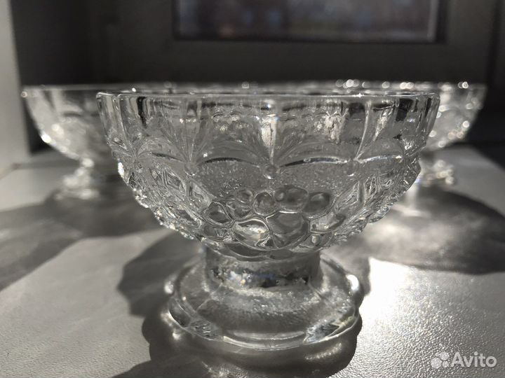 Креманки хрустальные