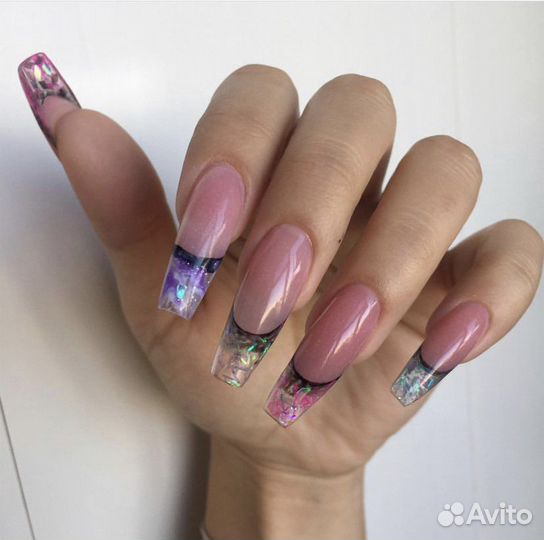 Комбинированный маникюр