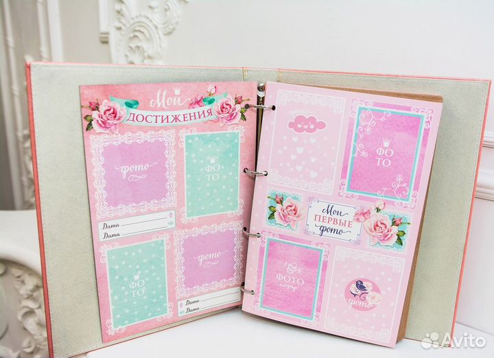 Фотоальбом на рождение ребенка