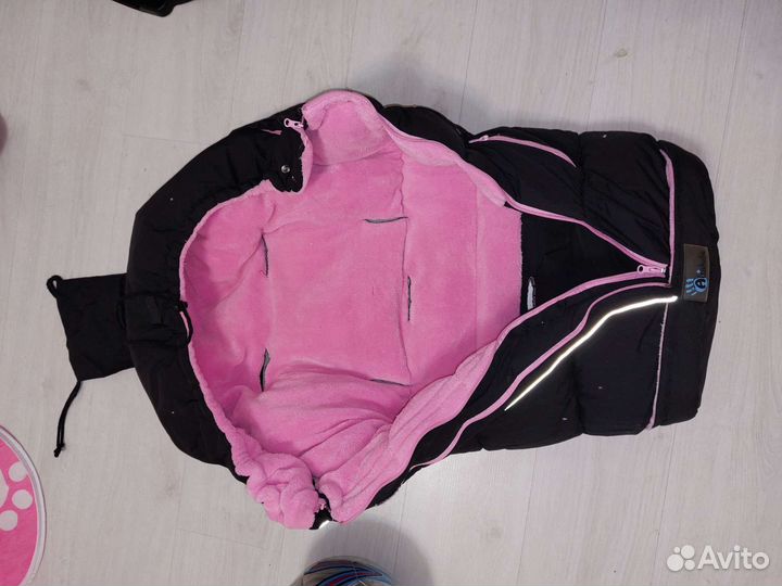 Зимний конверт в коляску