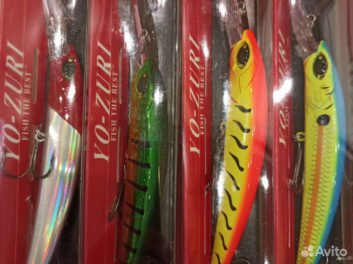 Воблер YO-zuri Crystal minnow Deep diver(F)