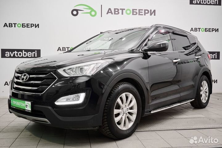 Hyundai Santa Fe 2.2 AT, 2014, 194 000 км