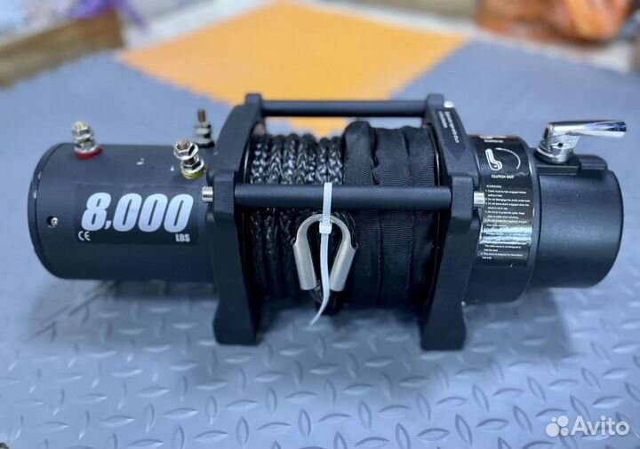 Лебедка Pro-Top 8000 трос кевлар