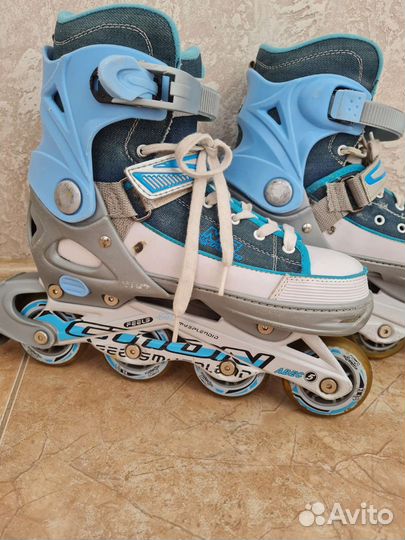 Роликовые коньки - 37 -40 р. - в хорошем состоян