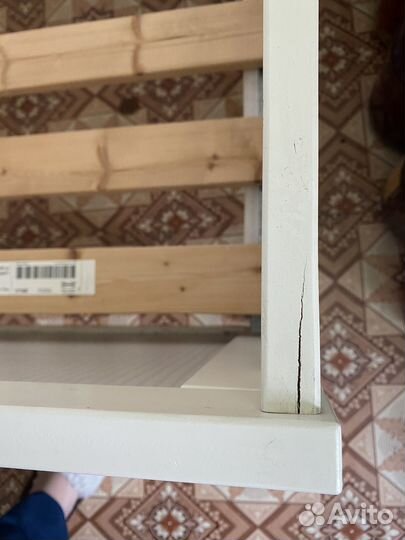 Детская кровать IKEA с матрасом