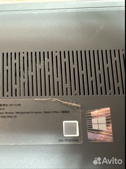 Ноутбук Lenovo PF36YQN9