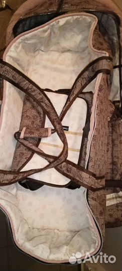 Коляска 2 в 1 с надувными колесами