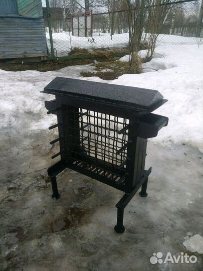 Вертикальный мангал