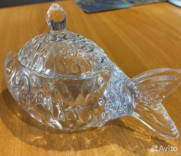 Икорница стеклянная