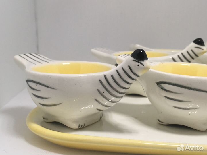 Пашотница «Курочка ряба» подставка для яйц СССР па