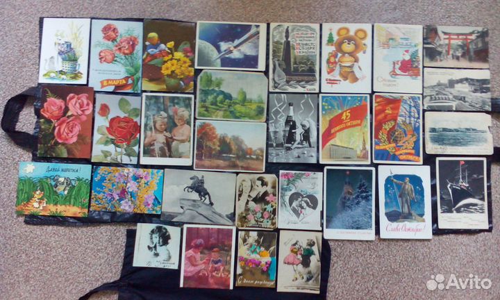 Открытки Дореволюц.и 50-70 год
