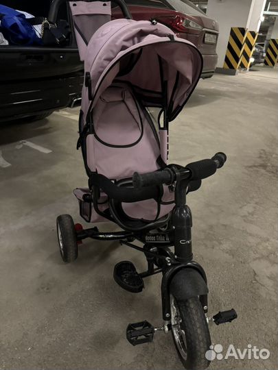Детский трехколесный велосипед -коляска