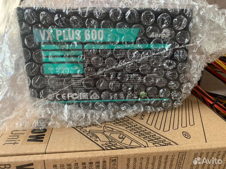 Блок питания AeroCool VX Plus 600W