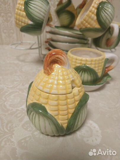 Сервиз кофейный, 16 предметов, новый