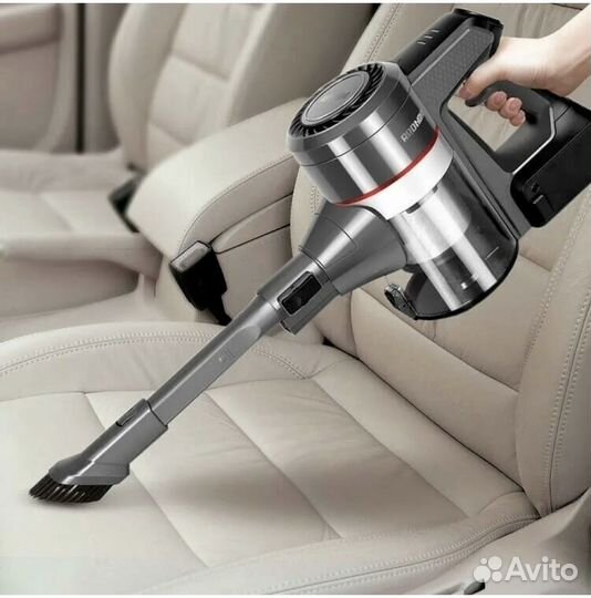 Вертикальный пылесос redmond