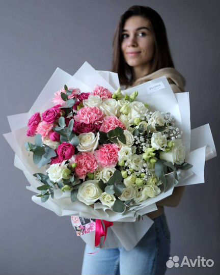 Красивые сборные букеты Иркутск