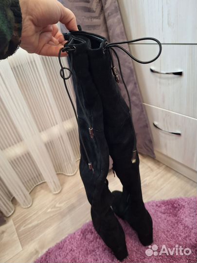 Сапоги ботфорты