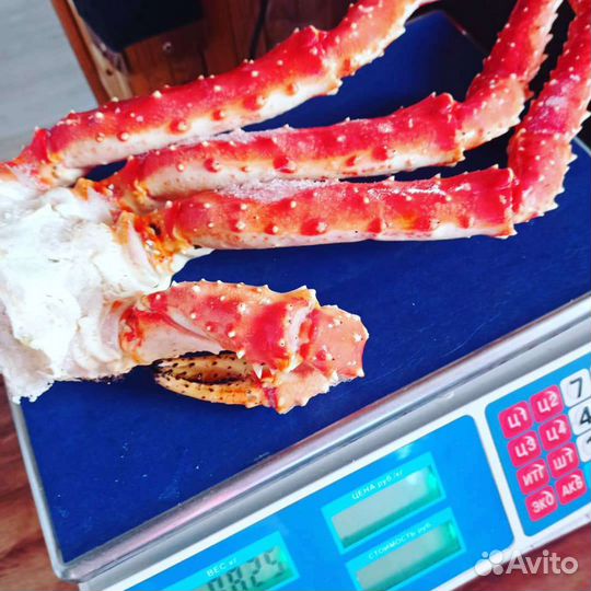 Крабы, раки, морепродукты