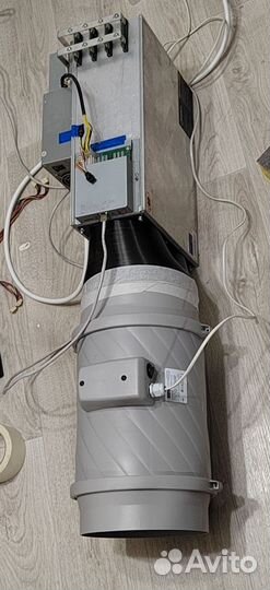 Для асика фланец и вентилятор typhoon 200 2sp