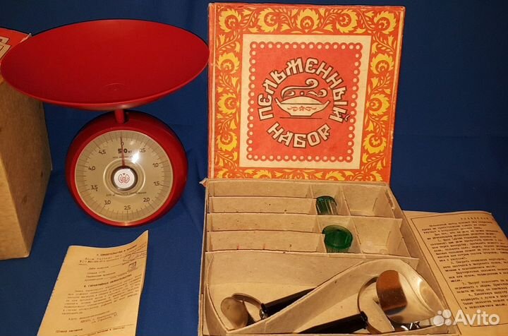 Пельменный набор и весы бытовые