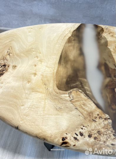 Стол из Эпоксидки и дерева от производителя