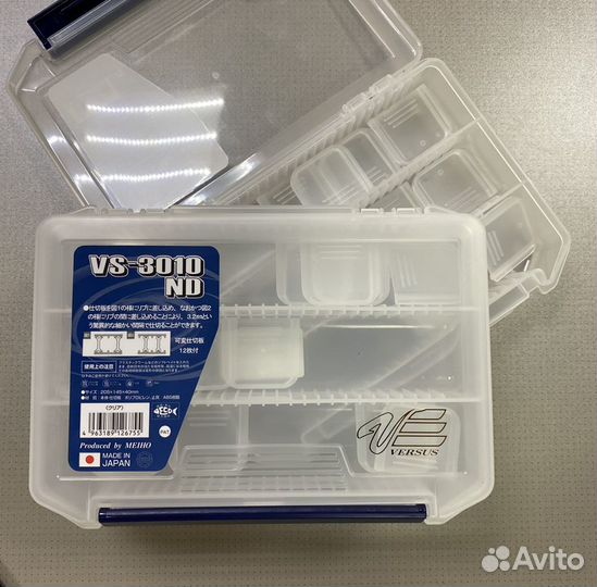 Коробка для приманок Versus VS-3010 NS и ND прозра