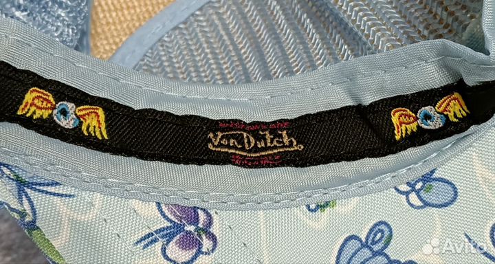 Von Dutch кепка тракер бейсболка