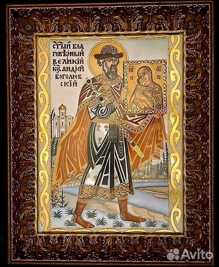 Картины на фарфоре ручной росписи, в багете