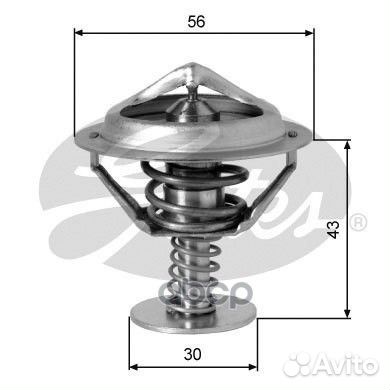 Термостат ford USA: taurus 96- mitsubishi: carisma