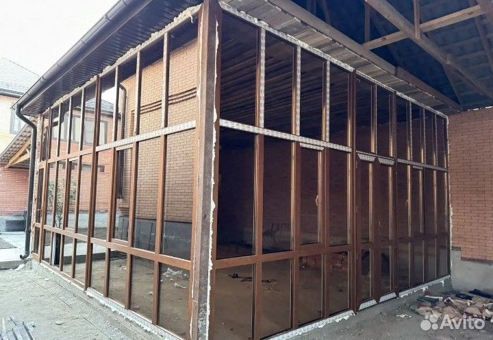 Алюминиевые окна двери витражи