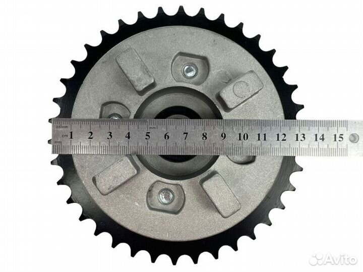 Звезда задняя мопед Альфа 38 зубов в сборе