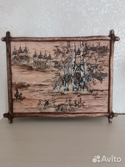 Картины из бересты