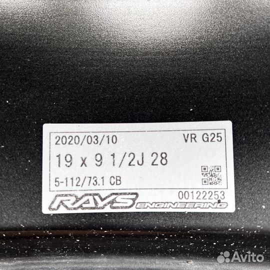 Колесные Диски Rays Forged G25 Face 4 r19 5x112