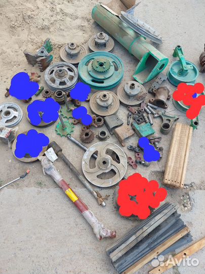 Запчасти к комбайнам Нива и Дон