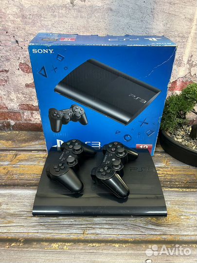 Sony playstation 3 super slim +49 игр